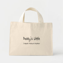 Daddy's Little Computer Hardware Engineer Bag