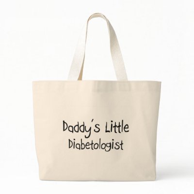 Daddy's Little Diabetologist Bags by professions