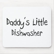 Daddy's Little Dishwasher Mouse Mat