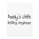 Daddy's Little Drilling Engineer postcards
