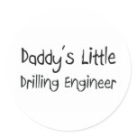 Daddy's Little Drilling Engineer stickers