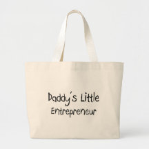 Daddy's Little Entrepreneur Canvas Bag