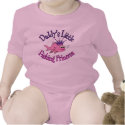 Daddy's Little Fishing Princess t-shirts