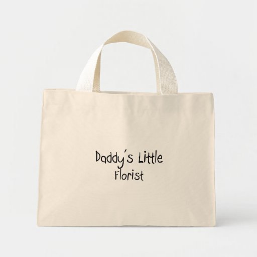 Daddy's Little Florist Tote Bags