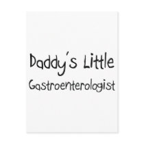 Daddy's Little Gastroenterologist Postcards