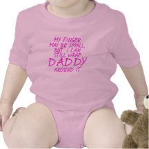 Daddy's Little Girl Baby Bodysuits