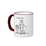 Daddy's Little Girl Drawing Mug (Customize)