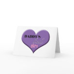 Daddy's Little Girl - Happy Father's Day cards
