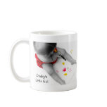 Daddy's Little Girl I Love You Dad With Red Heart Mugs