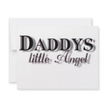 Daddy's Little Girl Personalized Invitations