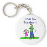 Daddy's Little Girl Keychain (Blonde)