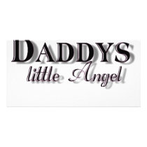 Daddy's Little Girl Photo Greeting Card