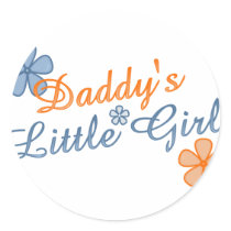 Daddy's Little Girl Stickers