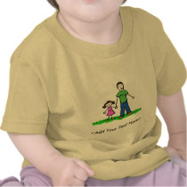 Daddy's Little Girl T-Shirt (Brunette)