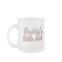 Daddy's Little Girl Text Coffee Mugs