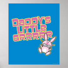 Daddy's Little Grrrrr Poster