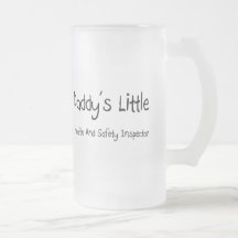 Daddy's Little Health And Safety Inspector Coffee Mug