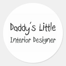 Daddy's Little Interior Designer Stickers