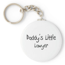 Daddy's Little Lawyer Key Chain