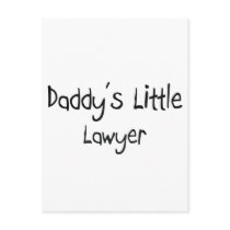 Daddy's Little Lawyer Postcards