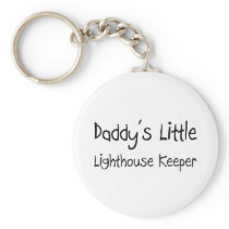 Daddy's Little Lighthouse Keeper Keychain