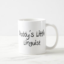 Daddy's Little Linguist Mugs