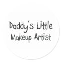 Daddy's Little Makeup Artist stickers