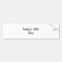 Daddy's Little Miller Bumper Stickers