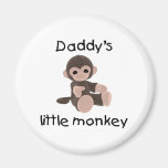 Daddy's Little Monkey Fridge Magnet