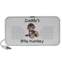Daddy's Little Monkey Mp3 Speaker
