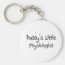 Daddy's Little Physiologist Keychain