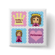 Daddy's Little Princess Buttons