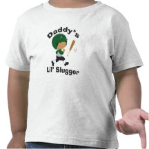 Daddy's Little Slugger Baseball T-shirt