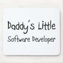 Daddy's Little Software Developer Mouse Pads