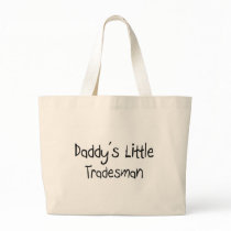 Daddy's Little Tradesman Tote Bags