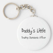 Daddy's Little Trading Standards Officer Keychains