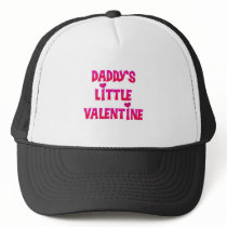 Daddy's Little Valentine Mesh Hat