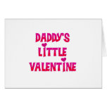 Daddy's Little Valentine Tshirts and Gifts Cards