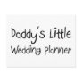 Daddy's Little Wedding Planner Postcards