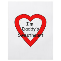 Daddy's Sweetheart Personalized Flyer