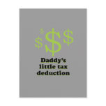 Daddys tax deduction baby t-shirt