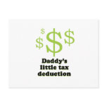 Daddys tax deduction baby t-shirt