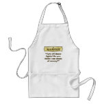 Dadism - Turn off the lights! Apron