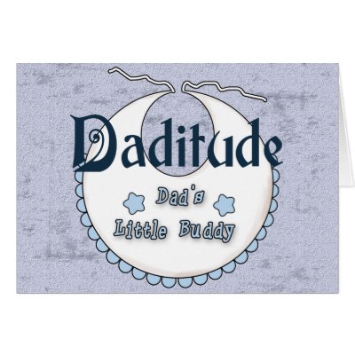 Daditude Card by FamilyHumorShirts