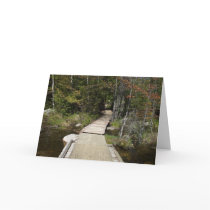 Dad's Birthday Wish-wooden path Cards