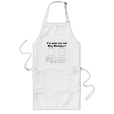 Dads Birthing apron - Customized by mbeller