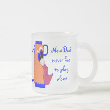 Dad's Comic Golf Bag Mugs