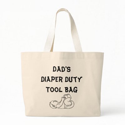 Dad's Diaper Duty Tool Bag by trendytoddlerstees