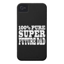 Dads & Fathers To Be : 100% Pure Super Future Dad iPhone 4 Covers