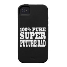 Dads & Fathers To Be : 100% Pure Super Future Dad iPhone 4/4S Covers